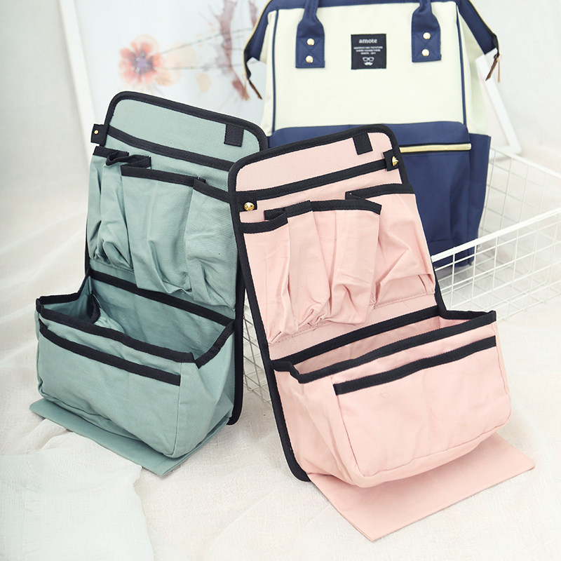 Mommy double shoulder bag Female liner bag Shoulder Bag Inside Brace Bag Vertical bag Bag With bag separating finishing pack containing bag