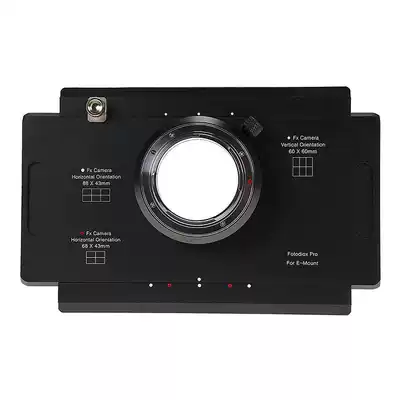 American Fotodiox Sony Sony e card port A7 A9 turn 4x5 large frame sliding adapter plate mobile board