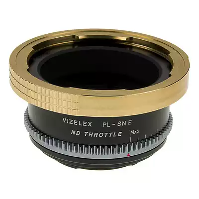 Fotodiox Arri Allais PL lens turn Sony Sony e card port built-in adjustable ND reducer adapter ring