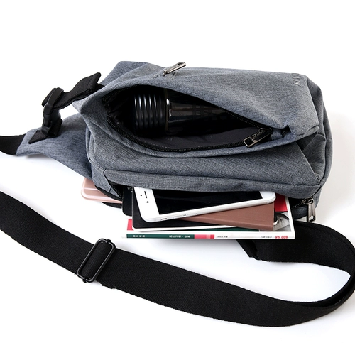 SIYUAN Мужская нагрудная сумка, спортивный ремешок для сумки на одно плечо, рюкзак, сумка на одно плечо, поясная сумка, в корейском стиле
