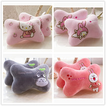 Car headrest Neck Pillow Cute Girls CAR WAIST REST PILLOWS A PAIR OF CAR SEAT PILLOWS CARTOON PILLOWS UNIVERSAL