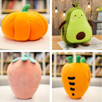 Cute Pumpkin Plush Warm Hand Baby Cartoon Fruit Warm Hand Cover Bag Cover Uncharged Meddling Gift Student Creativity