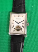 Seagull FT8 rectangular manual mechanical mens watch. This model is produced in limited edition for the 10th anniversary of the founding of Yantai Central Europe.