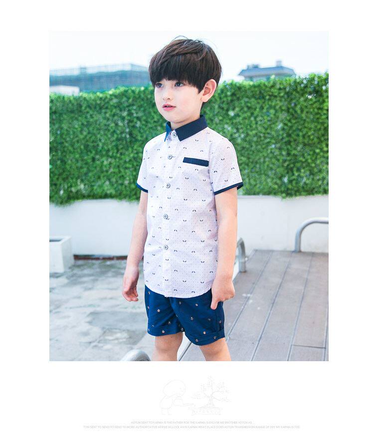 Chemise garcon à manche longue - Ref 2079514 Image 40