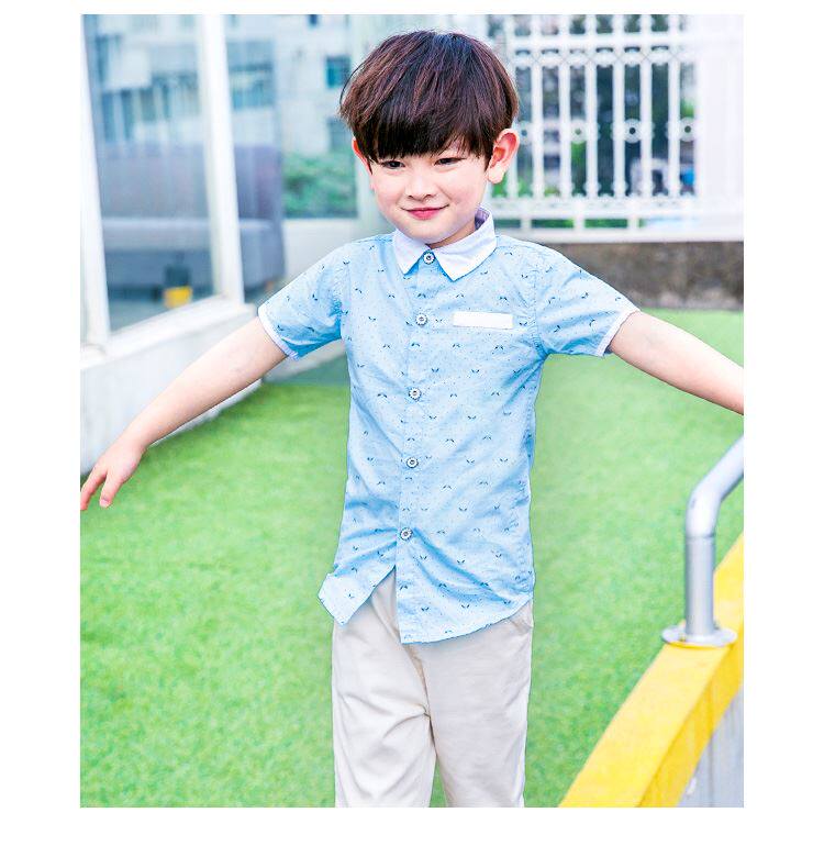 Chemise garcon à manche longue - Ref 2079514 Image 24