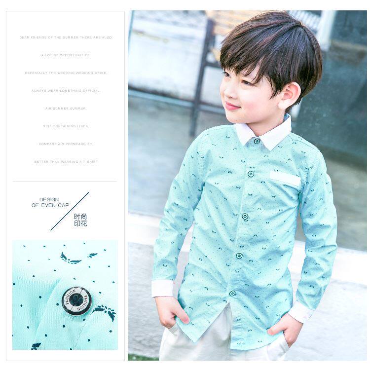 Chemise garcon à manche longue - Ref 2079514 Image 29