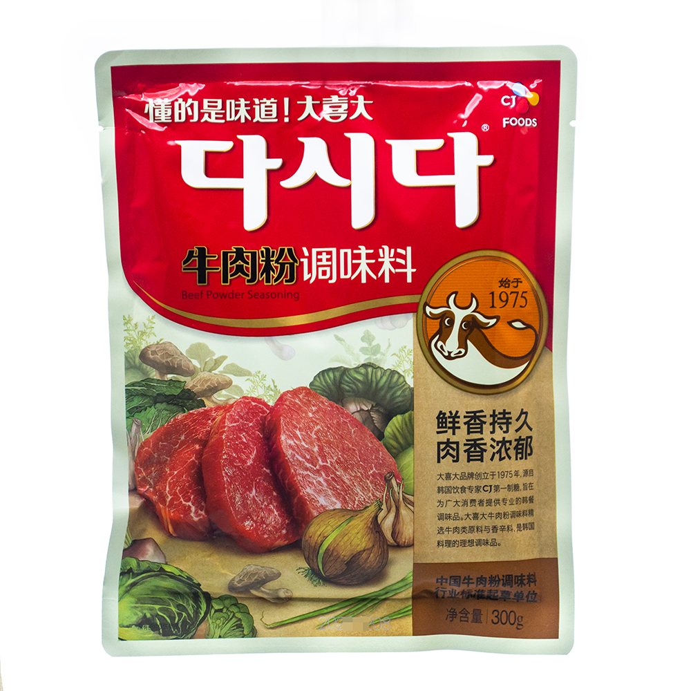 Shijie CJ Great Joy Big Beef Powder Seasoned Fried Vegetable Filling Soup Noodle Hotpot can be 300g (472)