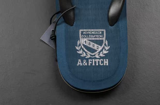 AF mới dép xỏ ngón nam hươu mùa hè màu chống trượt cao su đế ngoài đế ngoài dép nam - Dép shop dép nam