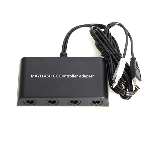 Mayflash Four-Interface Ngc Handle to Wii U/Switch Ns/Pc Converter Dolphin