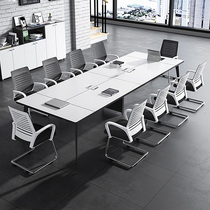 Office Furniture Small Conference Table Long Table Brief Modern Bar Table Training Table Meeting Room Meeting Table And Chairs Combination