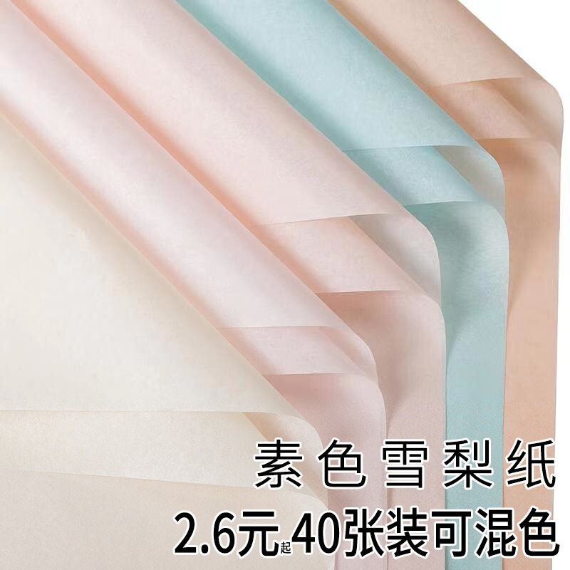 Sydney Paper Wrapping Paper Gift Paper Macaron ins Style Gift Paper Clothes Flowers Bouquet Wrapping Paper Lining Paper