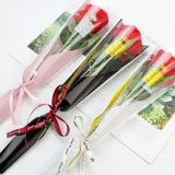 Корона с одной сумкой Золотой треугольник сумка для одиночного букета розовая упаковочная сумка цветочный арт цветочный цветочный упаковка лента лента лента лента лента