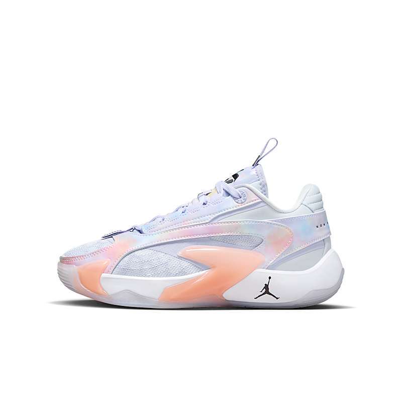 Jordan Luka 2 Purple Gs Sports Casual Comfortable Versatile Retro Mid-Top Basketball Shoes Dz3498-005