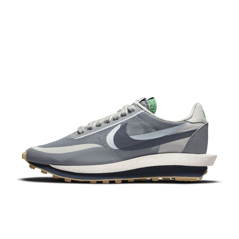 Nike Ldwaffle Three-Party Collaboration Gray-Blue Deconstructed Sports Casual Retro Running Shoes Dh3114-001