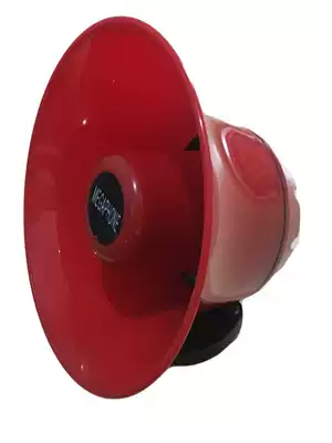 12V24V car recording Hawking speaker outdoor selling goods loudspeaker horn selling vegetables business battery Horn