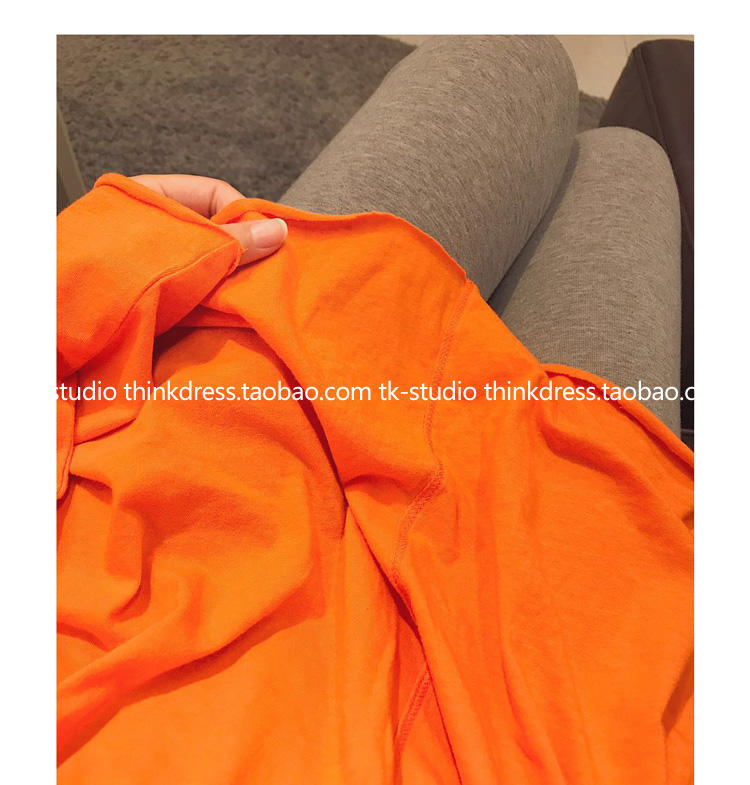 2018 thu đông mới co giãn bó sát skinny nhẹ màu xám quần legging cạp cao nữ mặc hoang dã chân chín quần quần ống rộng nữ