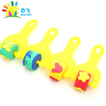 EVA pattern seal roller student roller brush painting printing early childhood education primary school painting graffiti art materials