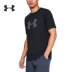 Under Armour Một Dema UA Men Big Logo Thể thao Đào tạo Áo thun ngắn tay-1329583 - Áo phông thể thao áo tanktop nam khoét nách sâu Áo phông thể thao