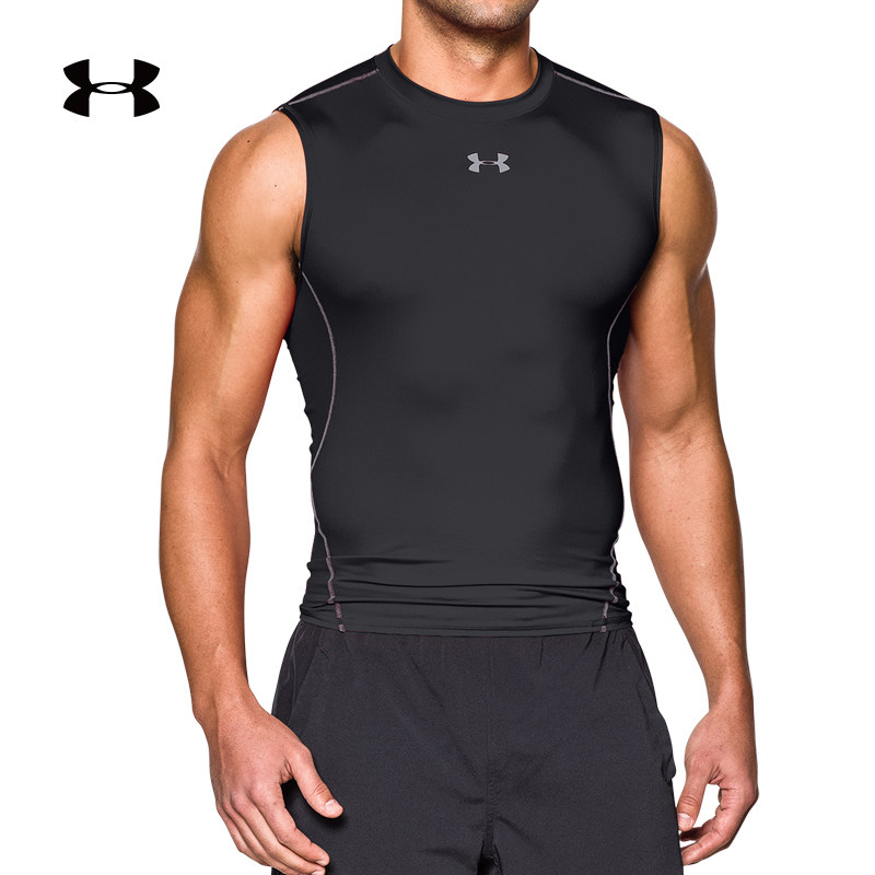 Рукава спортивные мужские. Under Armour HEATGEAR майка. Under Armour HEATGEAR футболка. Компрессионная футболка under Armour HEATGEAR. Футболка t Shirt under Armour HEATGEAR.