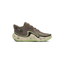 Under Armor official UA Spawn 6 Camo men and women couples mid-top sports basketball shoes 3028338