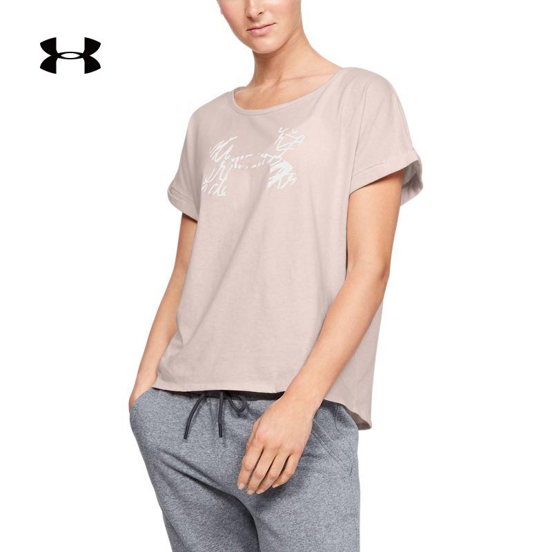 Under Armour 安德玛 UA Graphics 圆领短袖 女子训练运动T恤 XS码3.1折$7.81 海淘转运到手约￥70 天猫￥229