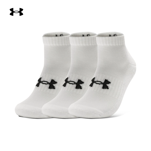 Официальный UA Core Men and Women Cotton Spet Spect Mid-Tube Sports Socks-3 Двойная установка 1361574