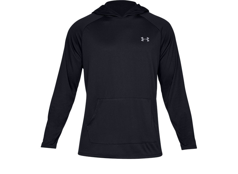 Dưới áo giáp Áo len đào tạo trùm đầu Dema UA Men Tech 2.0 -1328703 - Thể thao lông cừu / jumper hoodie tím