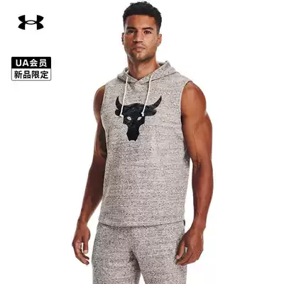 (New Product)Andema Official UA Rock Johnson Men's Training Sports vest 1367108