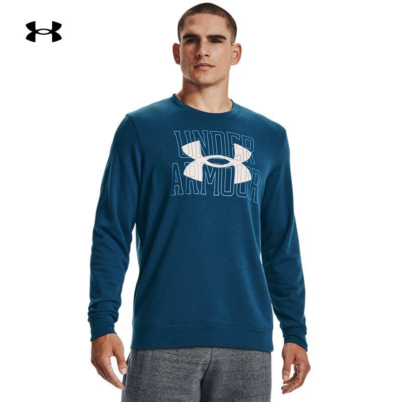 Anderma official UA spring summer Rival man round collar training with thick cotton T1370391