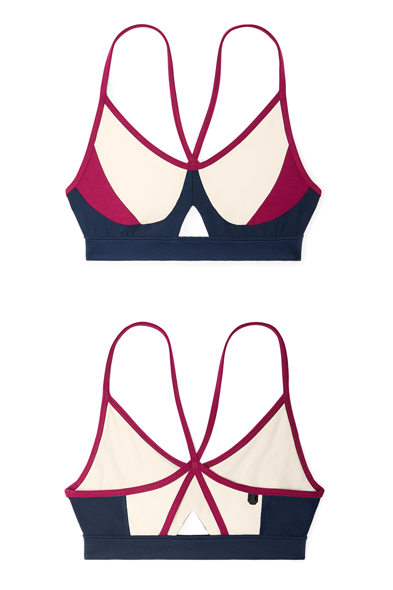 Under Armour Dema UA Phụ nữ Unstoppable Thể thao đồ lót - Sức mạnh thấp - 1317929 áo thun tập gym nữ