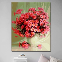 Красная ромашка