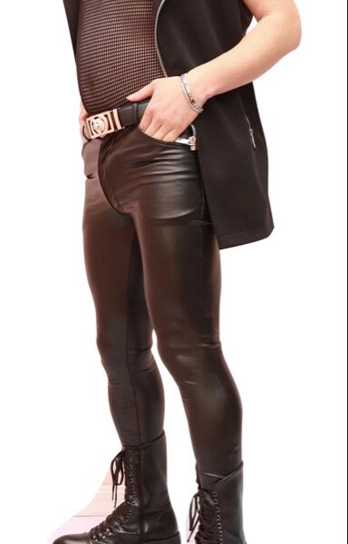 Pantalon cuir homme PU - Ref 1492836 Image 13