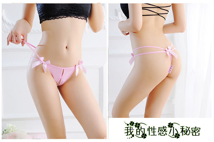 Đồ lót mới nóng bỏng gợi cảm nữ trong suốt eo thấp ren mở tập tin sương Nhật Bản T quần mùa hè quần chíp nữ đẹp