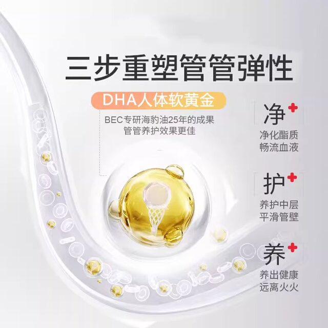 Norwegian Seal Oil Capsules Deep Sea Fish Oil Flaxseed Oil Gel Candy Official Flagship Store Genuine Product 2Jp