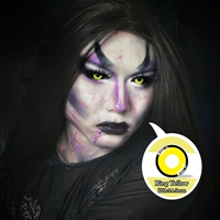 Черное края желтое кольцо 14,5 мм [две части]