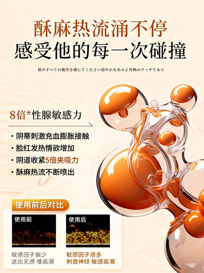 Female Desire Enhancement Large-Scale Orgasm Liquid, Couple's Sex Toys, Special Toys for Women with Sexual Frigidity, Spray Kt