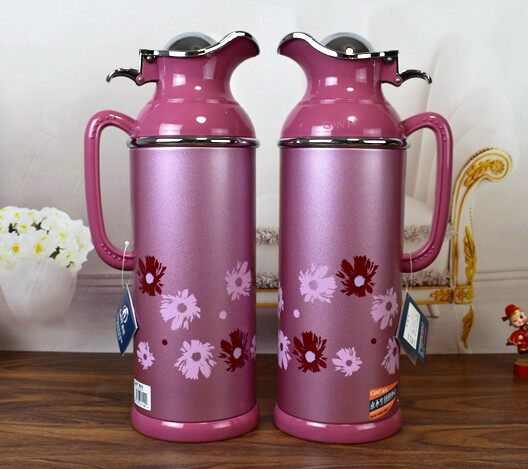 Gart home hot water bottle insulated bottle warm water bottle glass liner insulated pot 2L Heqing wedding with open water bottle