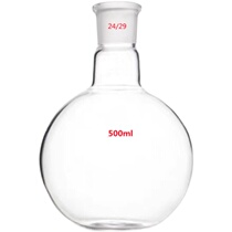 Single-mouth flat bottom flask 50100150250500 1000 2000ml thick glass high boron silicon high temperature resistant