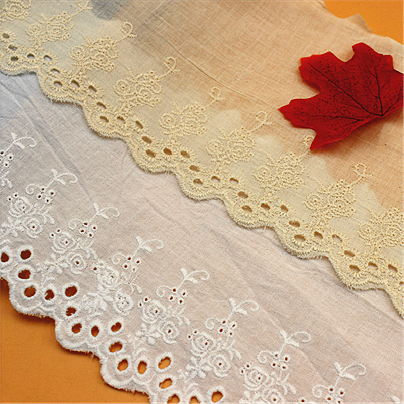 9846 PREFERENTIAL HOLLOWED-OUT SMALL ROSE DIY HAND COTTON CLOTH EMBROIDERED QUALITY SEWING CLOTH ART ACCESSORIES ACCESSORIES LACE FLOWERS