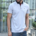 IWODE / Evo mùa hè màu mới tương phản áo sơ mi POLO trung niên nam tay ngắn áo thun ve áo màu cotton rắn T áo thương hiệu áo polo nam hàng hiệu Polo