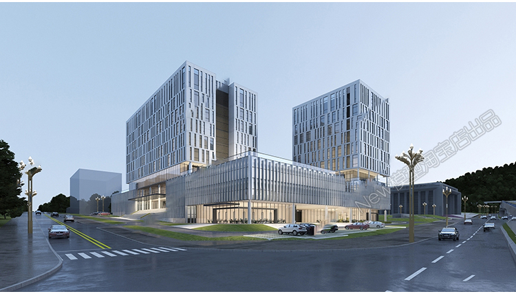 图片[10]-办公楼高层写字楼商业外观综合体大楼产业园公寓建筑3D模型3dmax-cg男孩