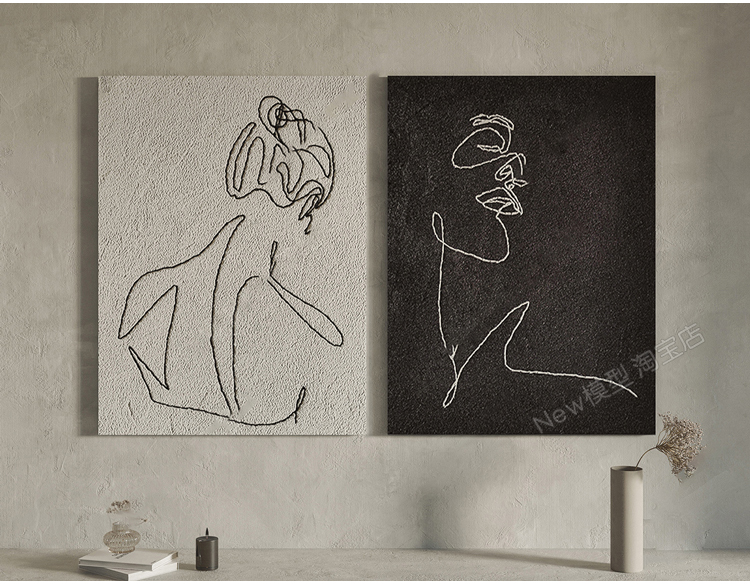 图片[76]-抽象动物装饰画3dmax单体挂画现代中式画板摆件3d模型 库设计素材-cg男孩