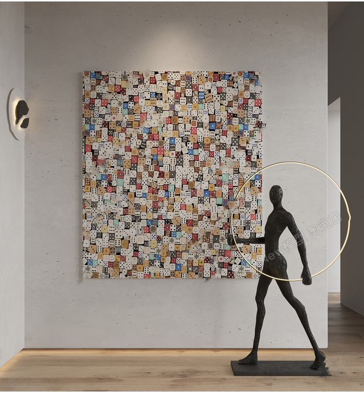 图片[49]-抽象动物装饰画3dmax单体挂画现代中式画板摆件3d模型 库设计素材-cg男孩