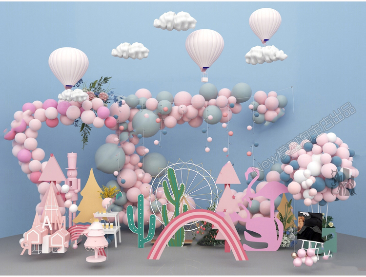 图片[19]-2023现代网红美陈花艺3d单体街头商场雕塑创意造型3dmax模型素材-cg男孩