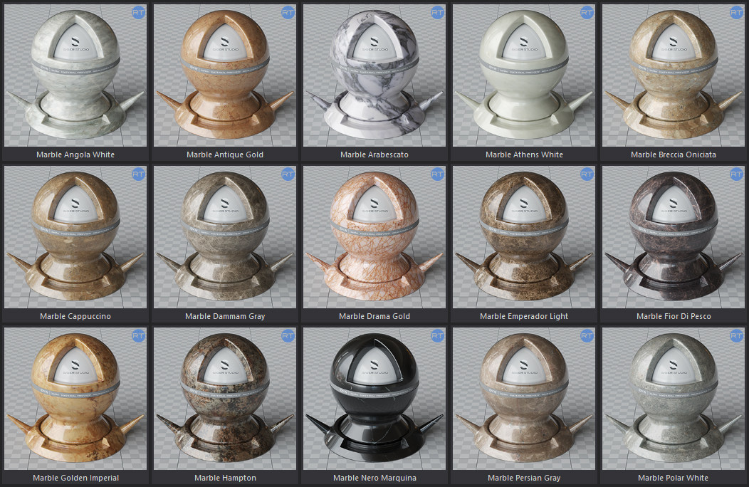 图片[21]-3dmax材质球vray预设高清VR参数室内设计CR材质贴图库素材-刷子库