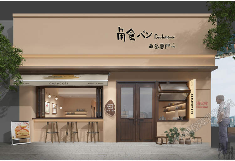 图片[23]-2023新款现代新中式日式店面门头门面室外建筑外观3d模型库3dmax-cg男孩