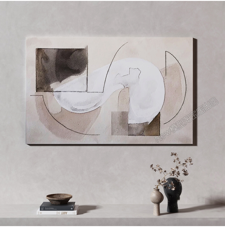 图片[28]-抽象动物装饰画3dmax单体挂画现代中式画板摆件3d模型 库设计素材-cg男孩