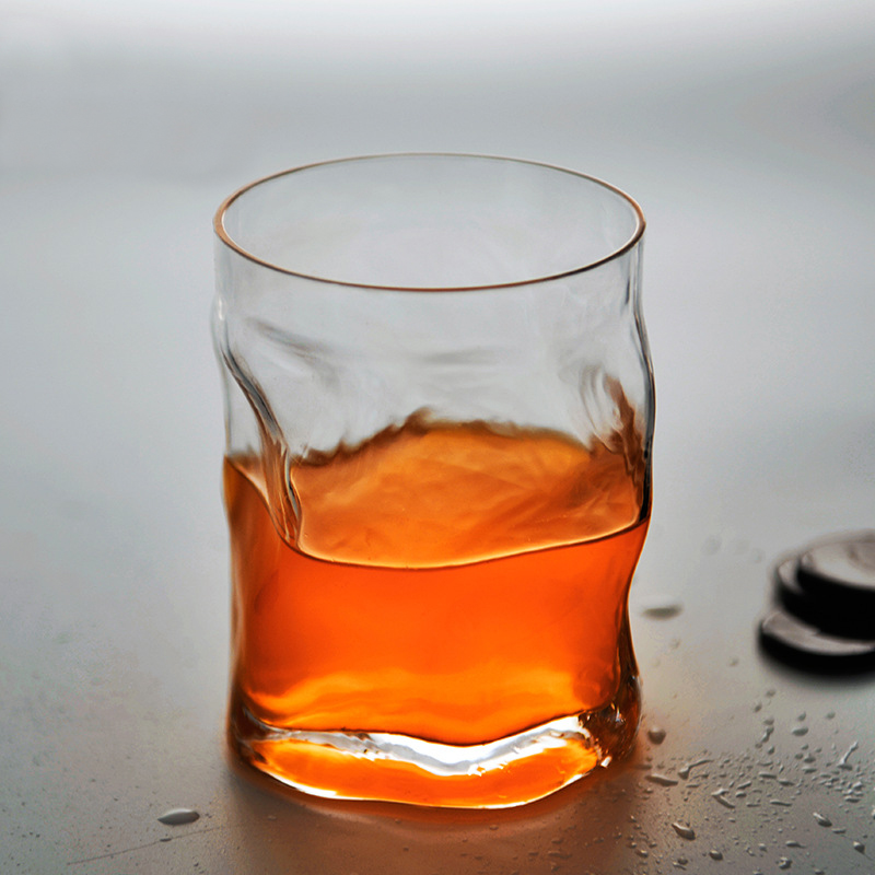 Creative tree root beer mug tree grain mug gold rim large beer mug whisky mug foreign wine mug bar cup