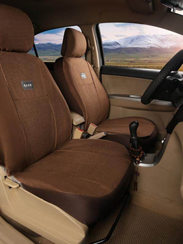Five-Seater Universal Full-Cover Car Seat Cover, Suitable for All Seasons, Made of Breathable Linen, Full-Cover, Wear-Resistant Fabric Seat Cover.