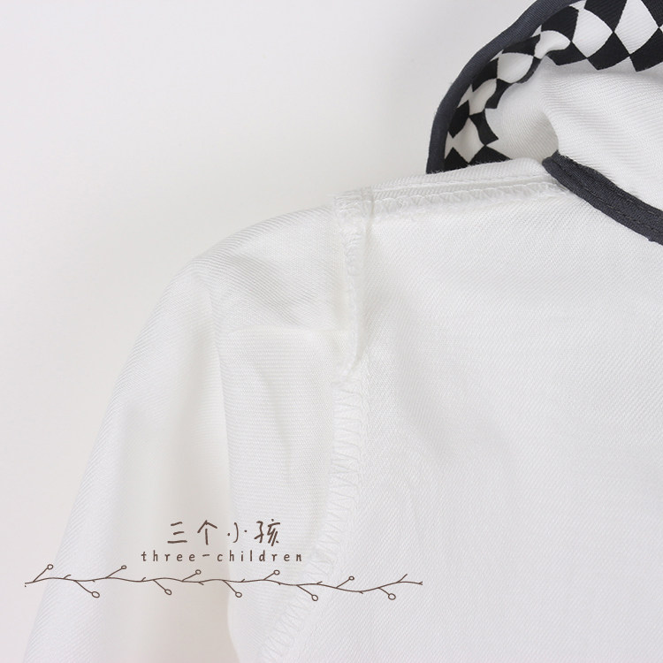 Chemise fille à manche longue en coton - Ref 2084901 Image 15